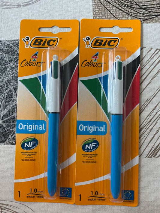 stylo Bic 4 couleurs